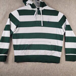 Polo Ralph Lauren Rugby Striped Sweatshirt Hoodie 2XL